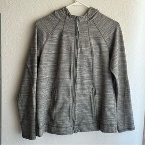 Talbots Jacket with hood. Olive/green Size MD